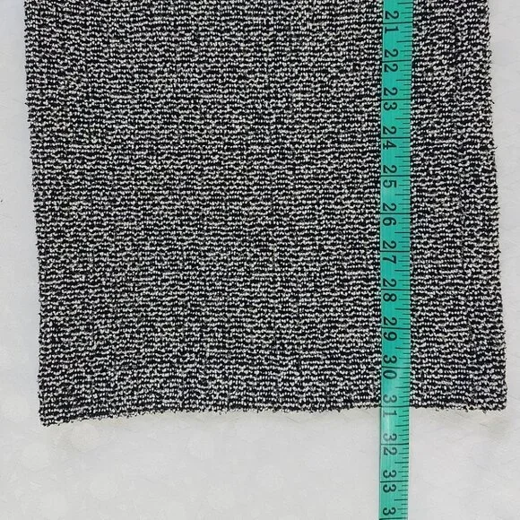 Zara Women Textured Wide Leg Pant Small Tweed Metallic Thread Gold Button - Picture 7 of 10